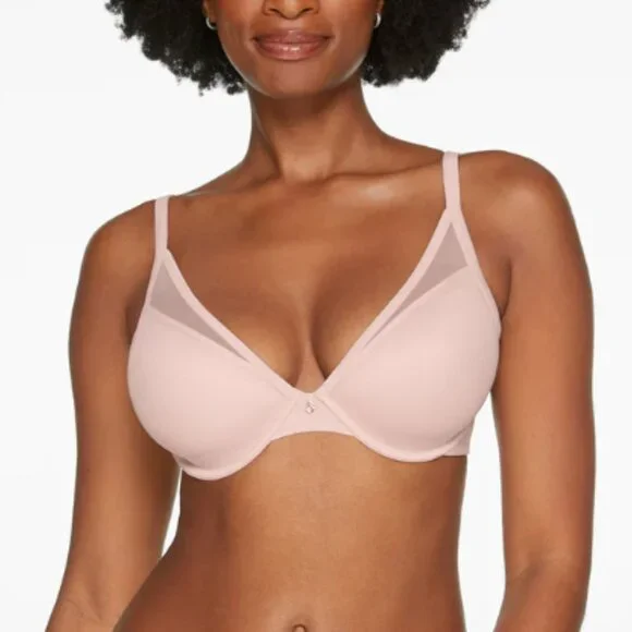 ThirdLove 24/7 Classic Uplift Plunge Bra - 38B - NWT Rose Dust - Picture 4 of 5